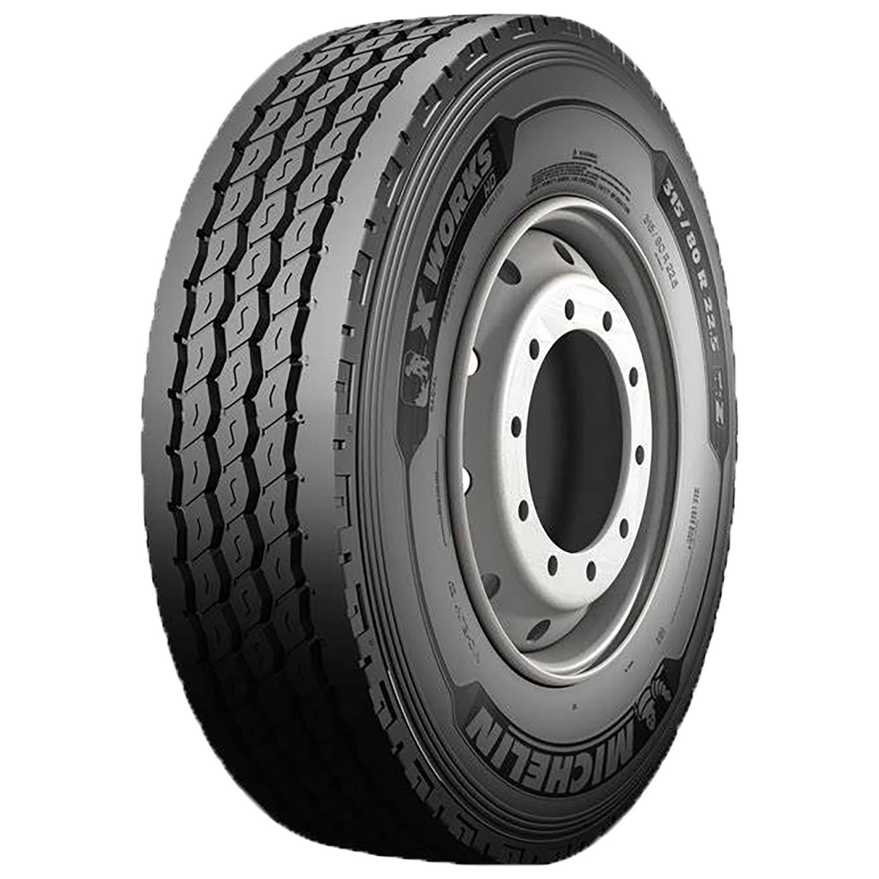 MICHELIN 315/80 R 22.5 TL 156/150K X WORKS HD Z M+S 3PMSF RFID