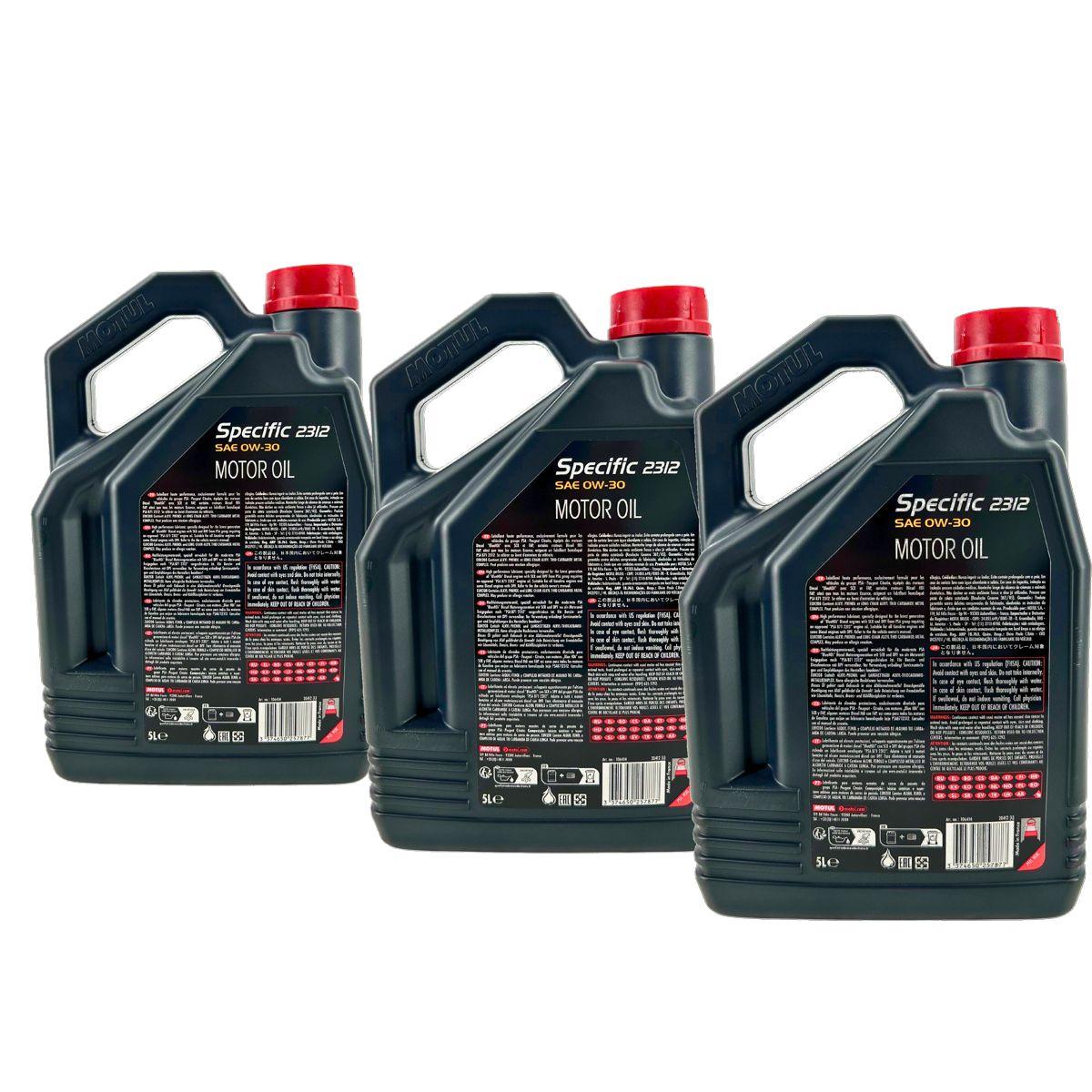 Motul Specific 2312 0W-30 3x5 Liter