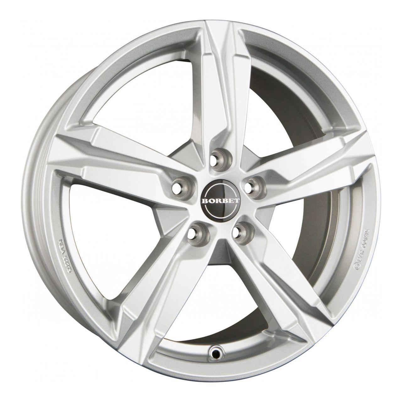 BORBET DESIGN T10 crystal silver 6.0Jx15 4x98 ET40