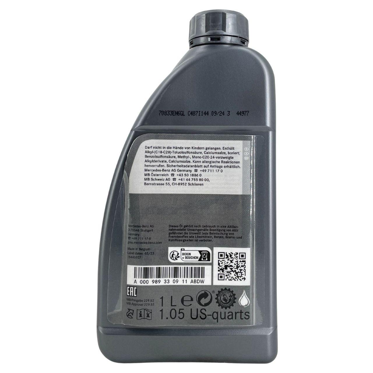 Mercedes 5W-30 229.52 7x1 Liter