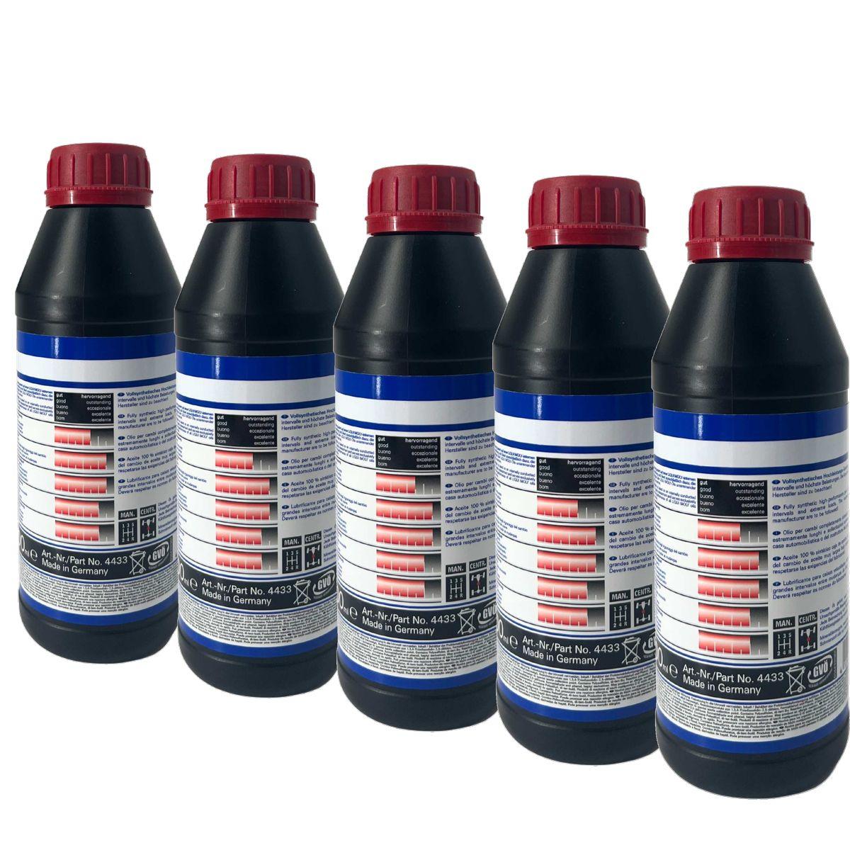 Liqui Moly Hochleistungs-Getriebeöl (GL4+) SAE 75W-90 5x500 ML