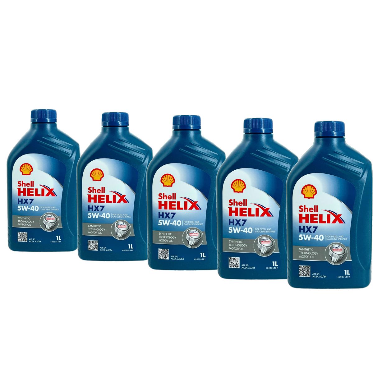 Shell Helix HX7 5W-40 5x1 Liter