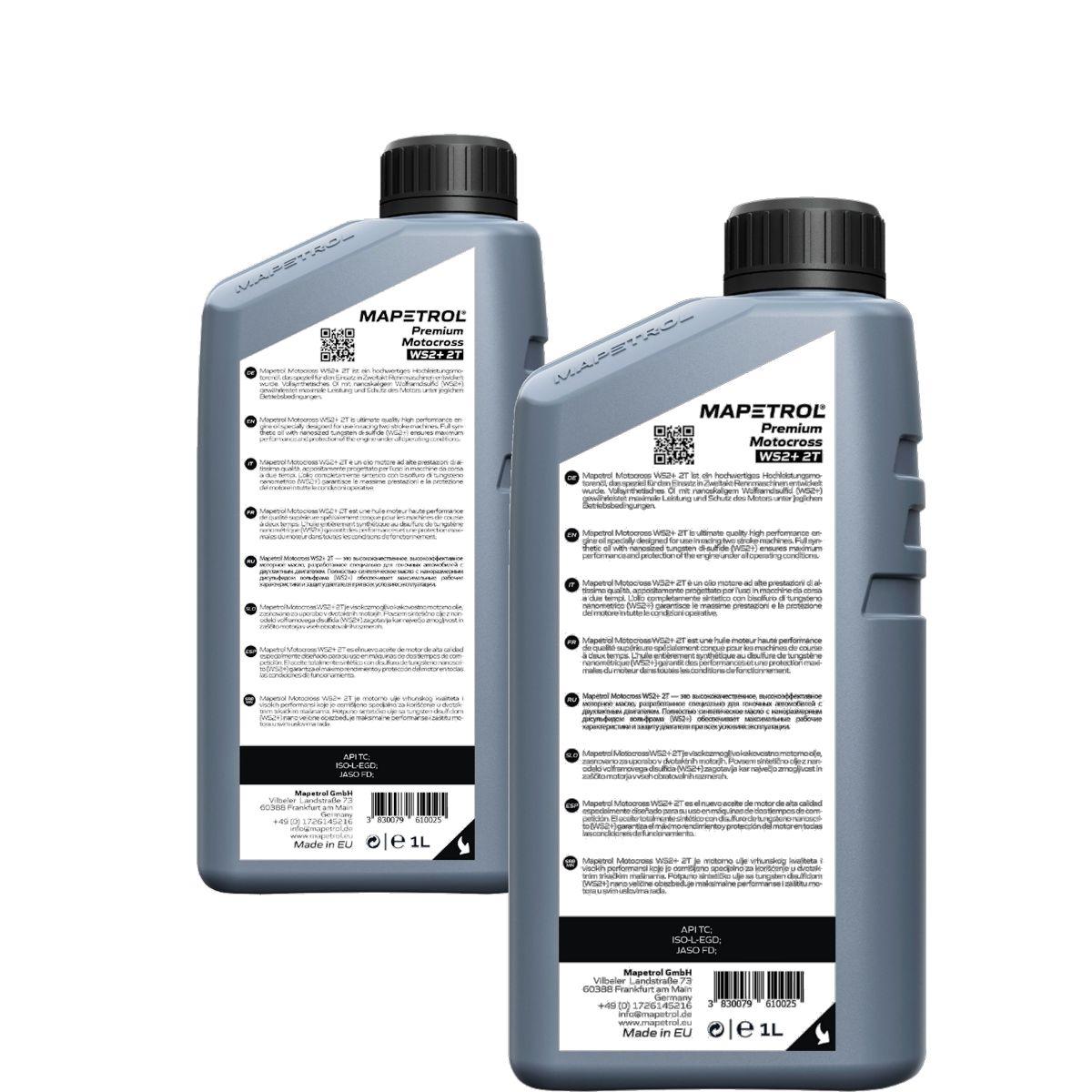 Mapetrol Premium Motocross WS2+ 2T 2x1 Liter