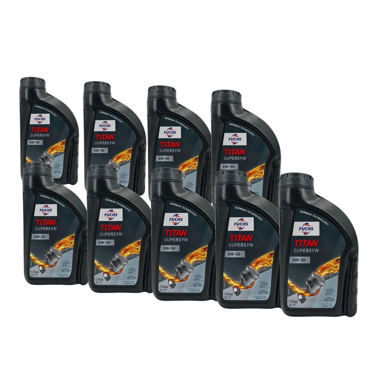 Fuchs Titan Supersyn 5W-50 9x1 Liter