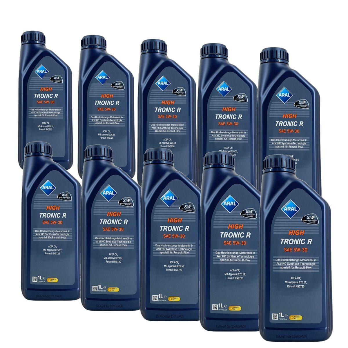 Aral HighTronic R 5W-30 10x1 Liter