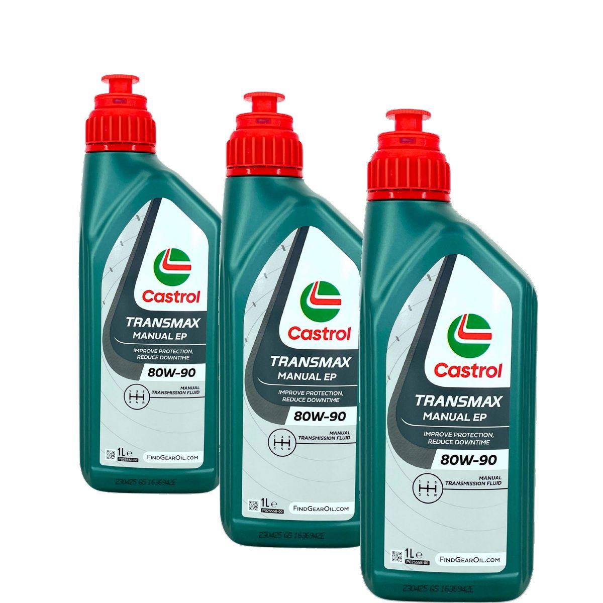 Castrol Transmax Manual EP 80W-90 3x1 Liter