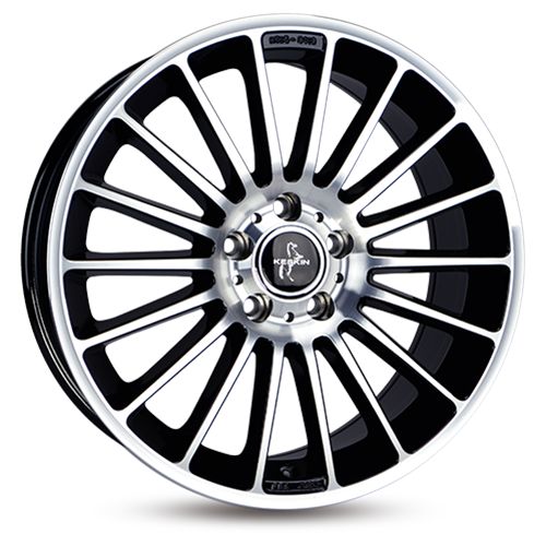 KESKIN WHEELS KT15 SPEED black front polished 8.5Jx20 5x112 ET30