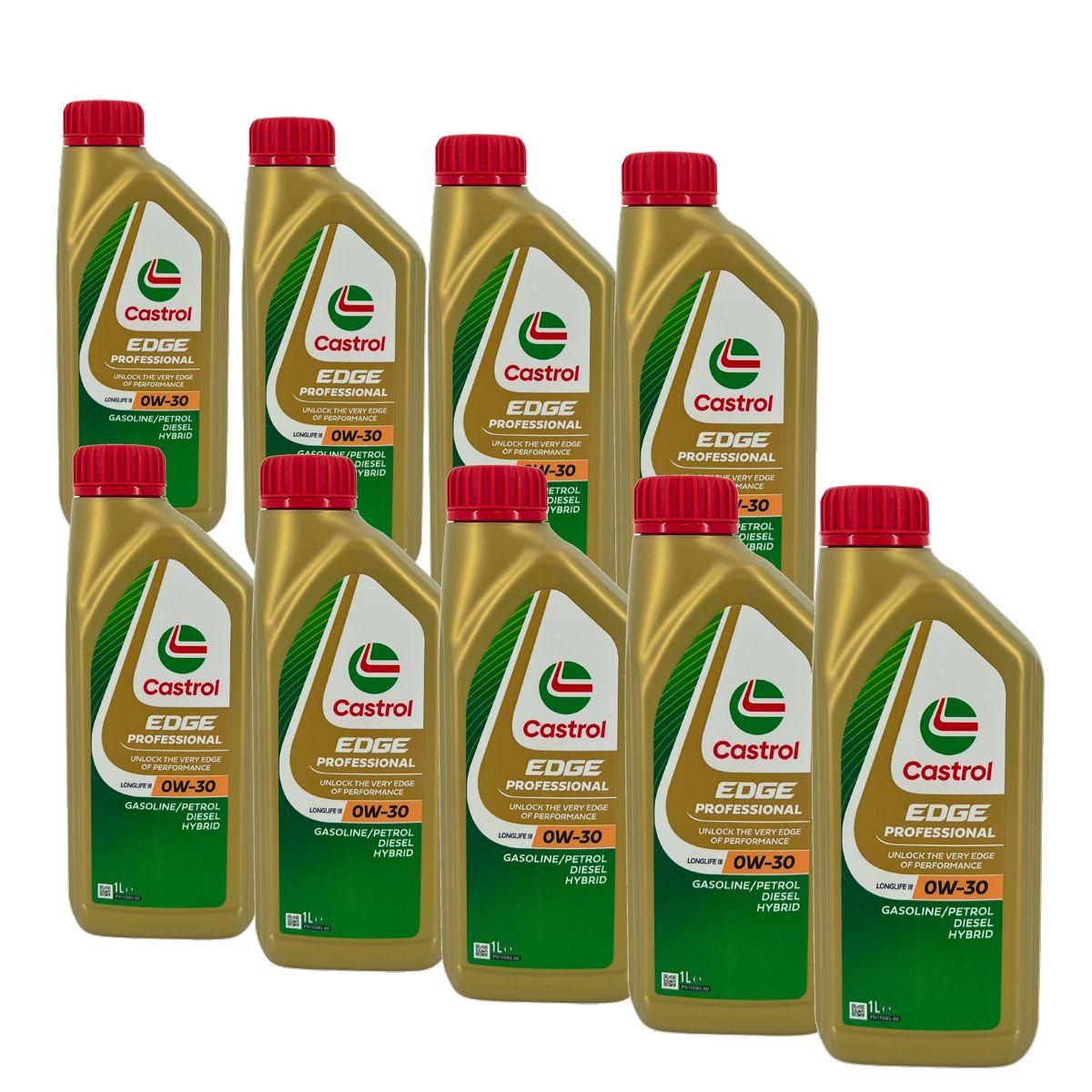Castrol Edge Professional Longlife 3 0W-30 9x1 Liter