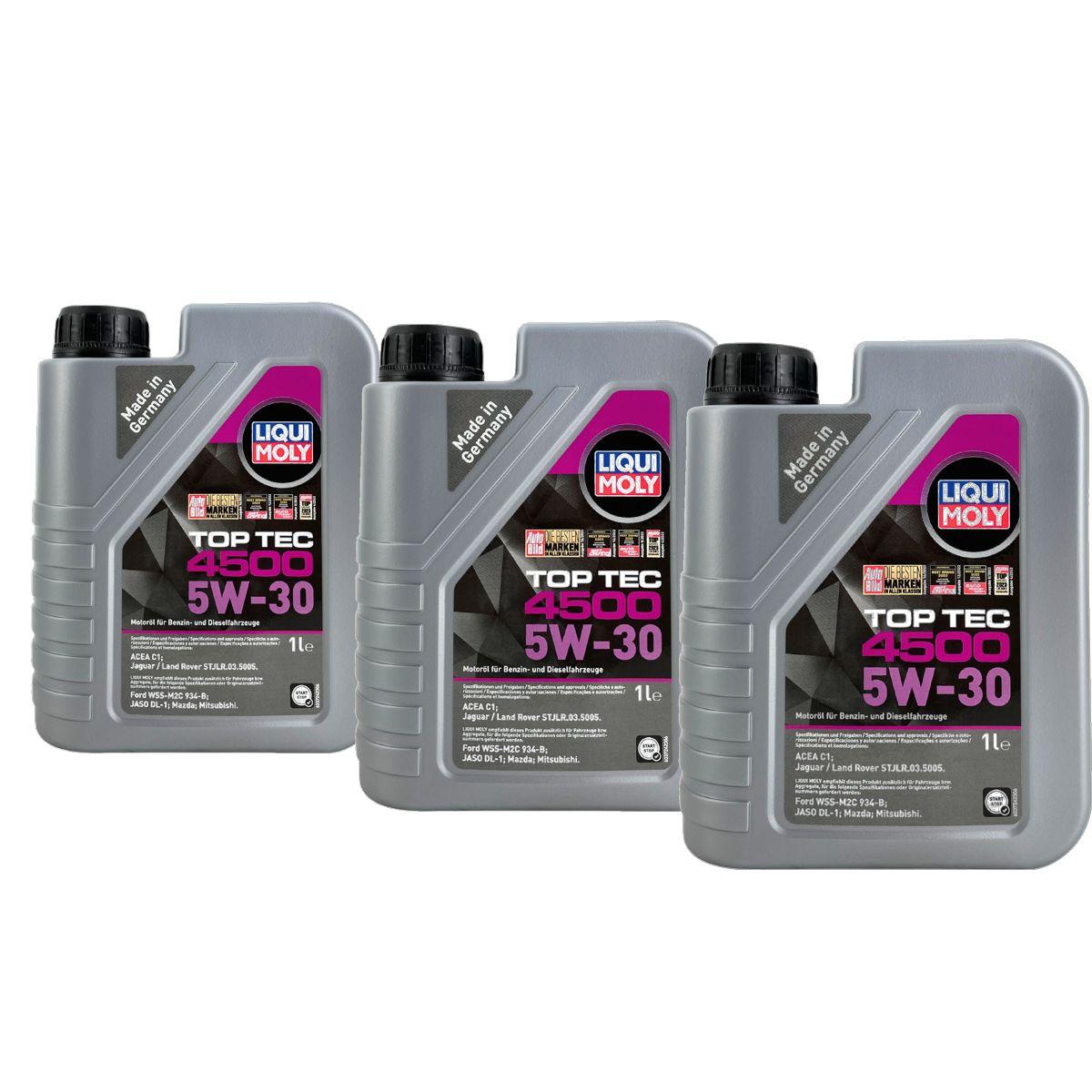 Liqui Moly Top Tec 4500 5W-30 3x1 Liter