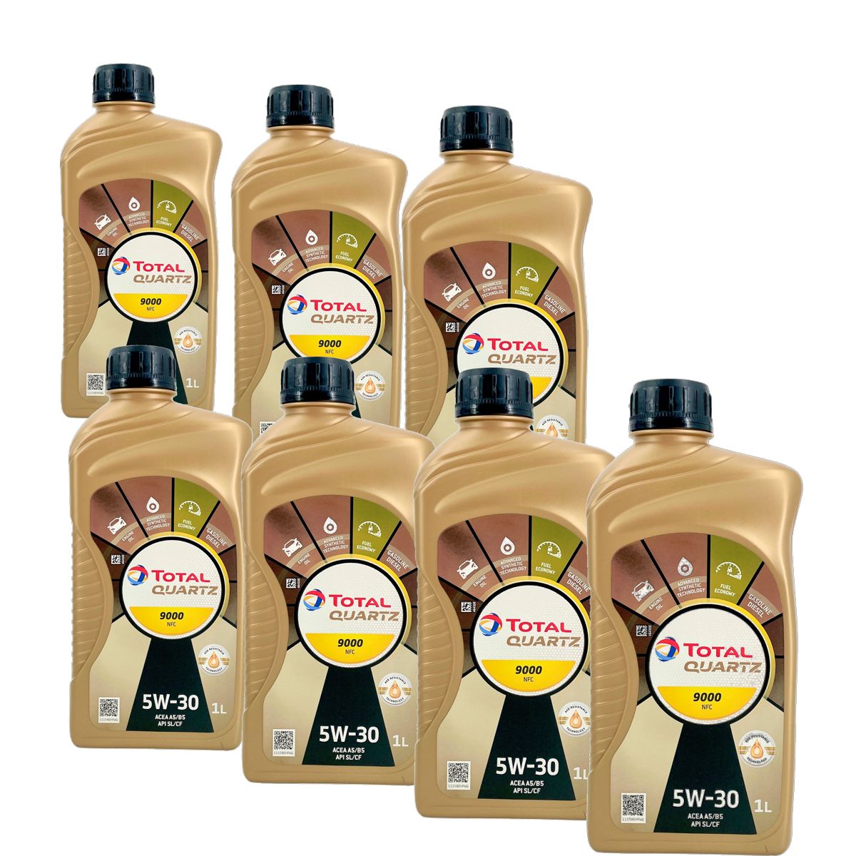 Total Quartz 9000 NFC 5W-30 7x1 Liter