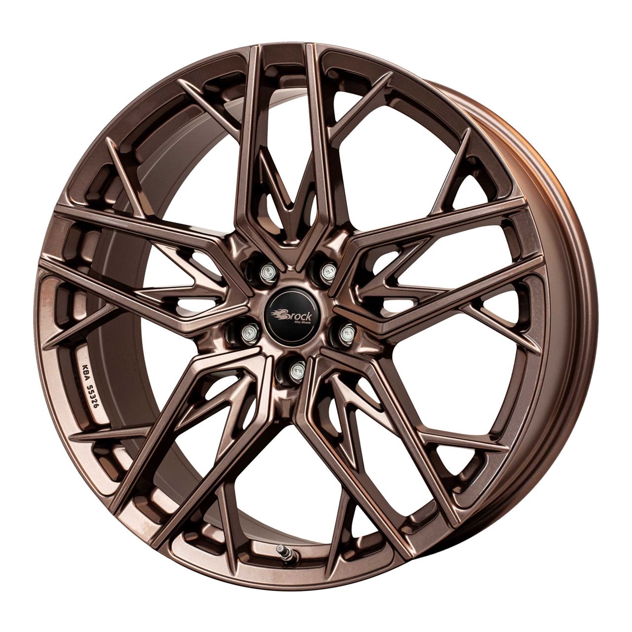 BROCK B44 bronze copper (bc) 8.0Jx18 5x112 ET45