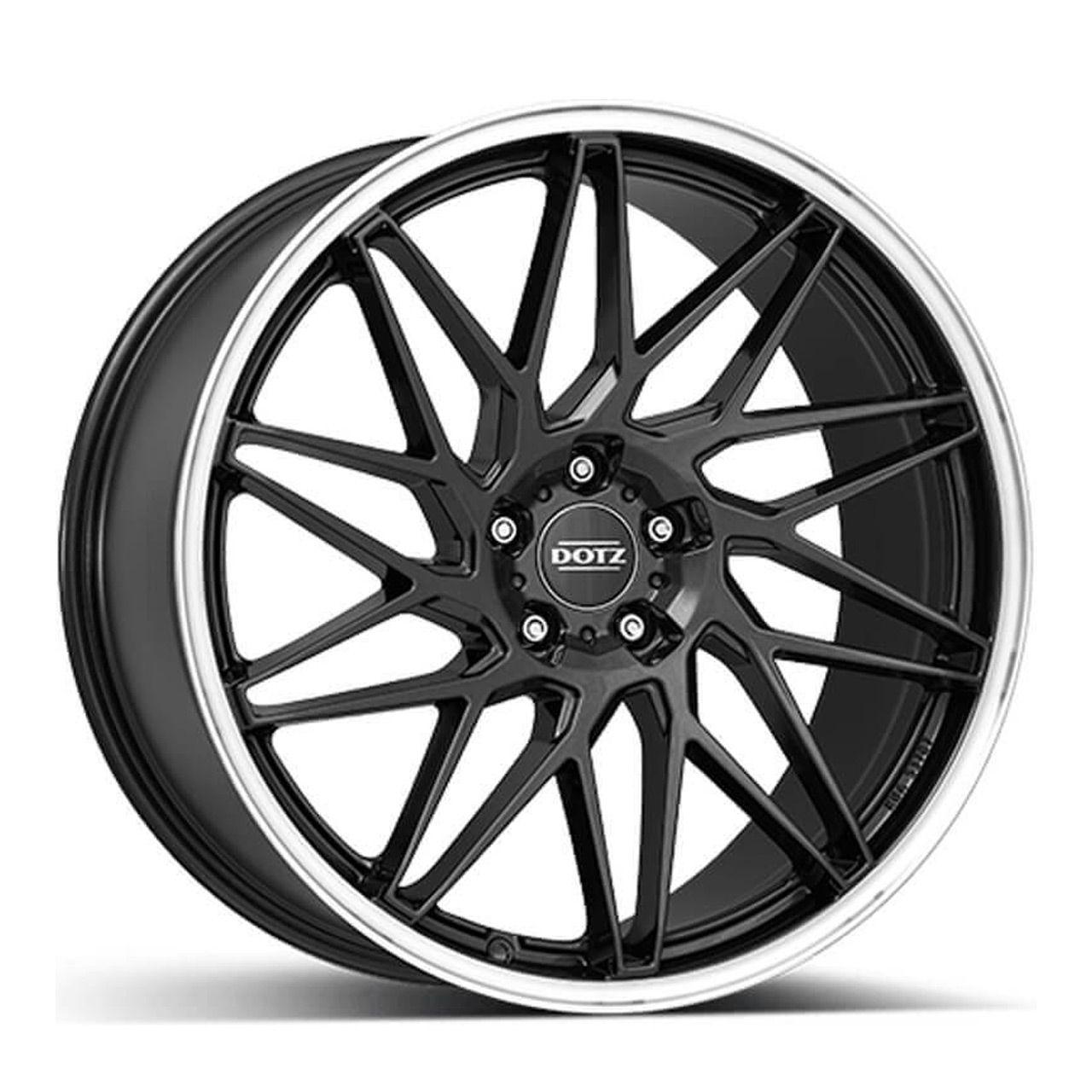 DOTZ TANAKA DARK gunmetal/polished lip 10.0Jx20 5x112 ET40