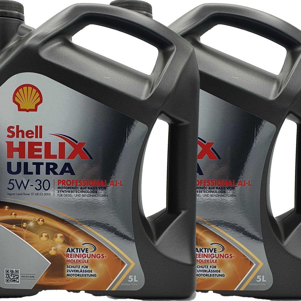 Shell Helix Ultra Professional AJ L 5W 30 2x5 Liter R29908854 shell-helix-ultra-professional-aj-l-5w-30-2x5-liter-r29908854