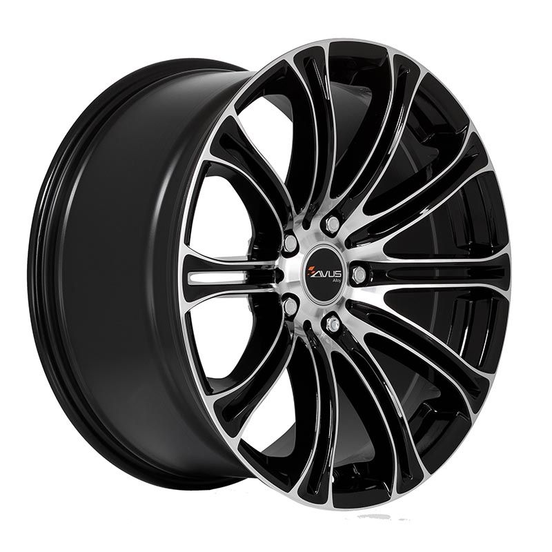 AVUS RACING AC-MB1 black polished 8.0Jx18 5x120 ET34