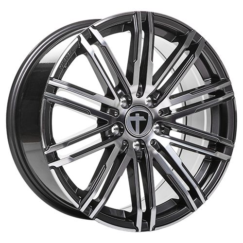 TOMASON TN18 gunmetal polished 8.0Jx18 5x120 ET50