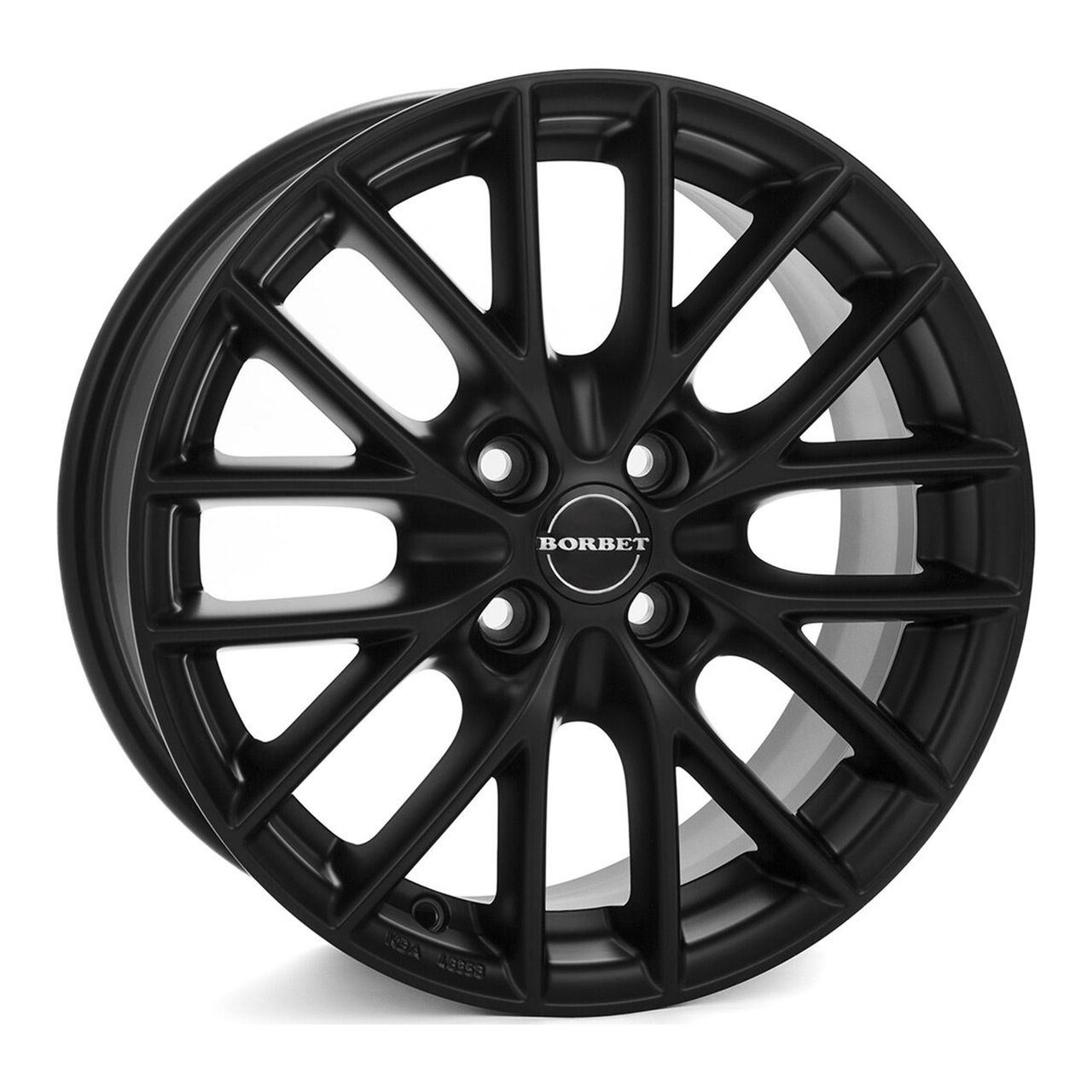BORBET DESIGN BS4 black matt 6.5Jx15 4x100 ET33