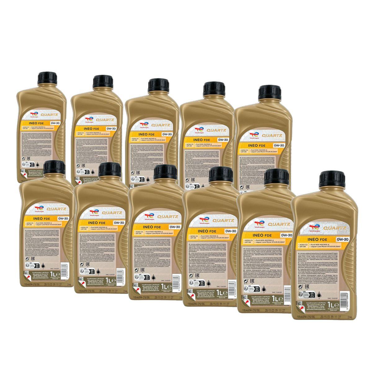 Total Quartz Ineo FDE 0W-30 11x1 Liter