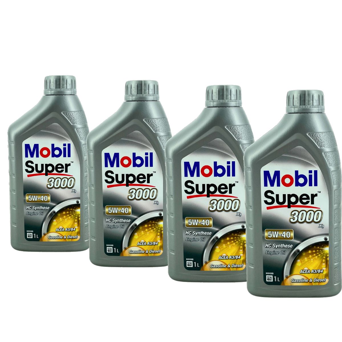 Mobil Super 3000 X1 5W-40 4x1 Liter