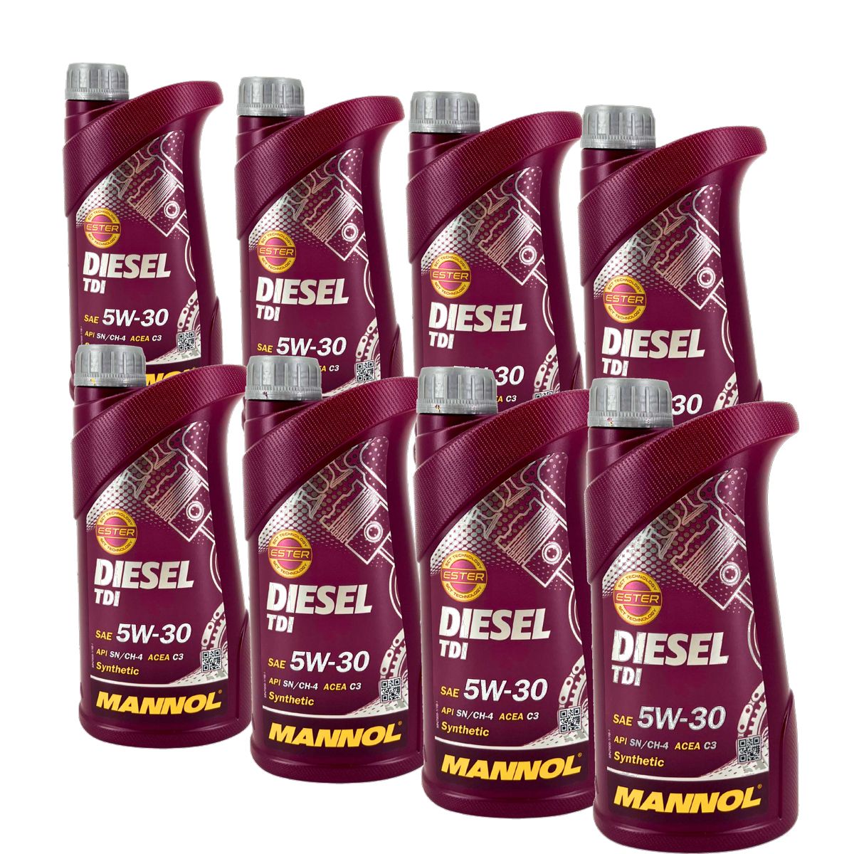Mannol Diesel TDI 5W-30 8x1 Liter