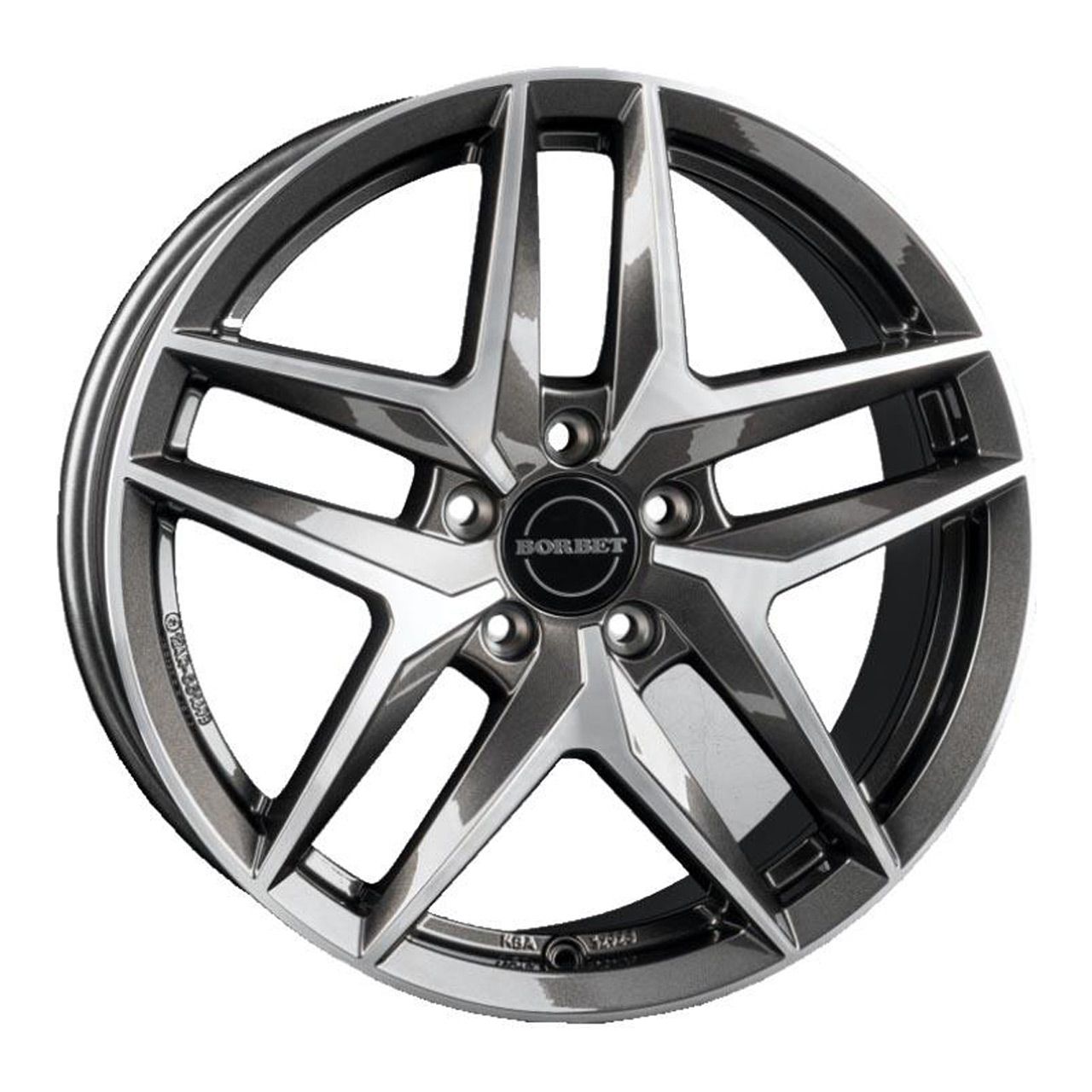 BORBET DESIGN Z mistral anthrazit glänzend 8.0Jx18 5x112 ET29