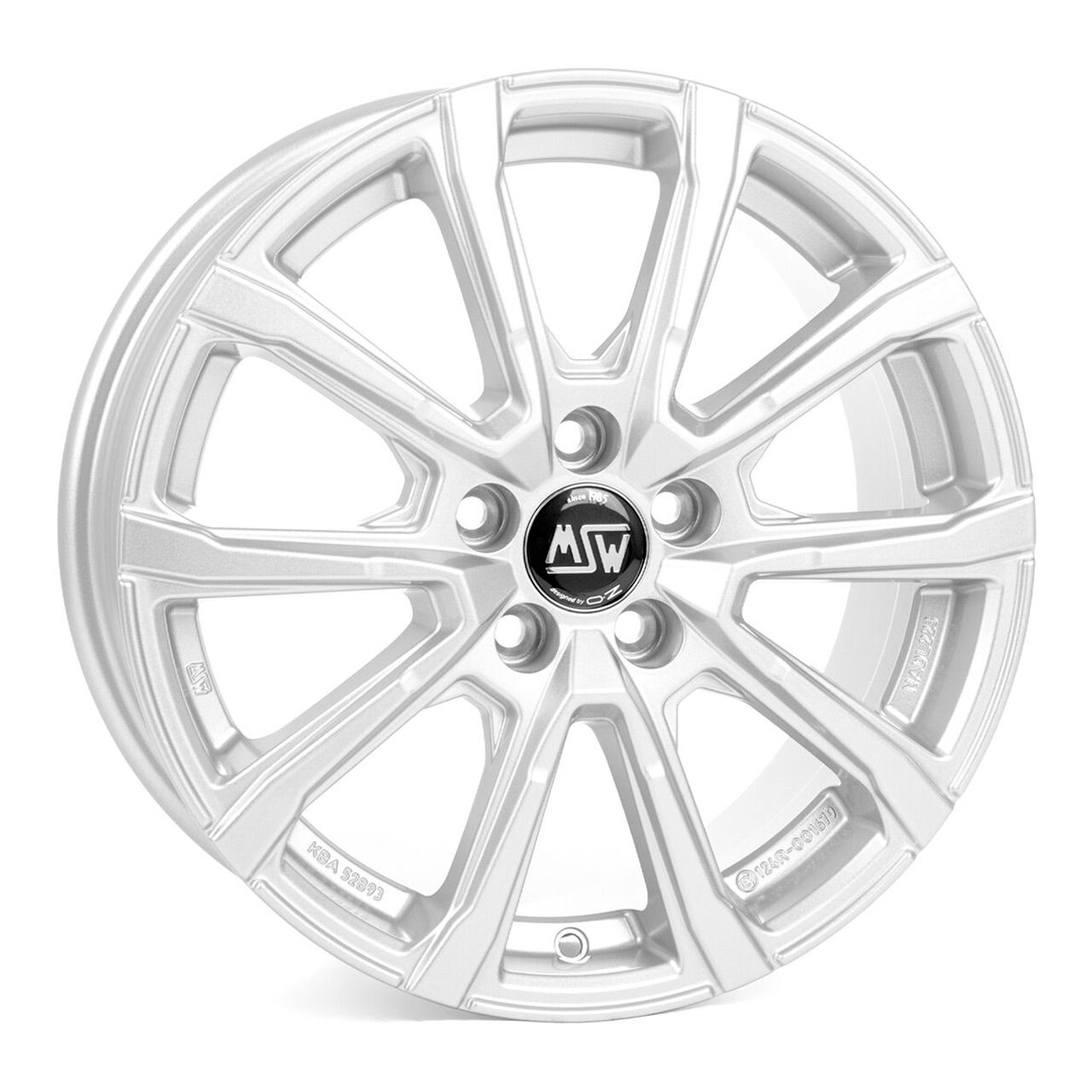 MSW (OZ) MSW 79 full silver 7.0Jx17 5x100 ET51