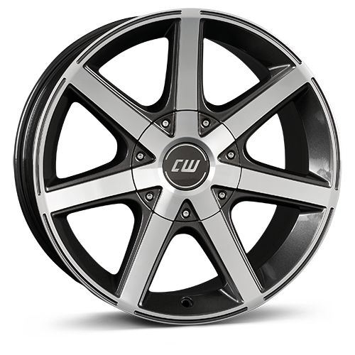 BORBET DESIGN CWE mistral anthrazit poliert 7.0Jx16 5x139.7 ET40