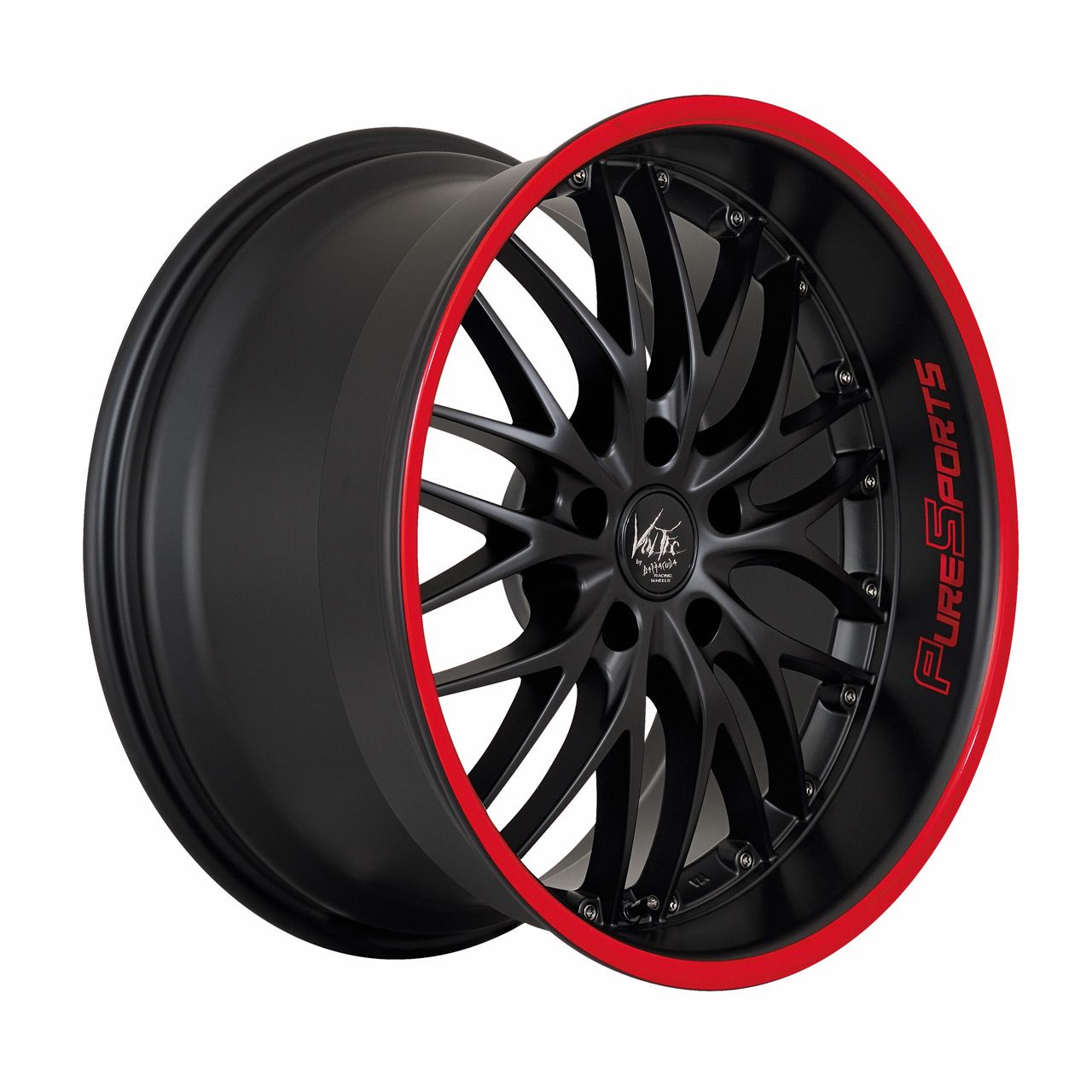 BARRACUDA VOLTEC T6 SUV mattblack puresports color trim rot 9.0Jx20 5x120 ET42