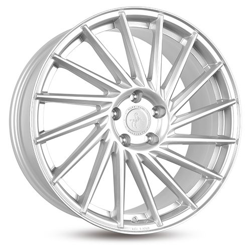 KESKIN WHEELS KT17 HURRICANE crystal silver 10.0Jx22 5x120 ET40