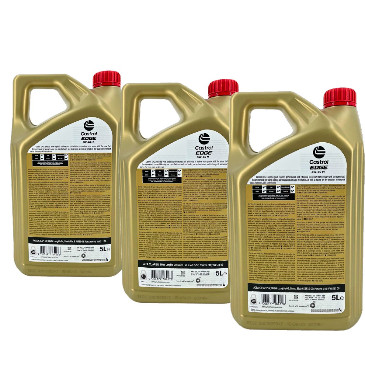Castrol Edge 5W-40 M 3x5 Liter