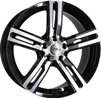 INTER ACTION INTER ACTION KARGIN gloss black/polished 8.5Jx18 5x114.3 ET45
