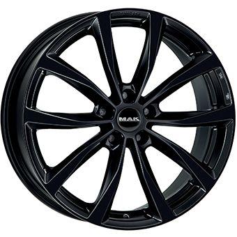 MAK WOLF gloss black 7.0Jx17 5x112 ET54