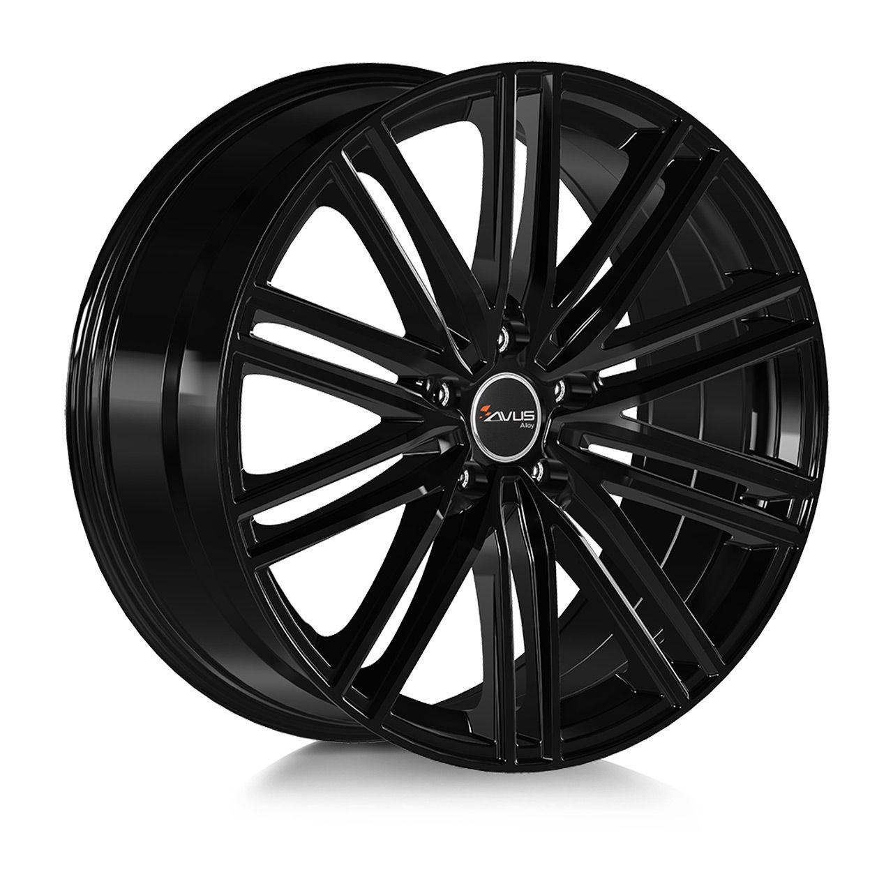 AVUS RACING AC-M08 black 9.0Jx20 5x112 ET40