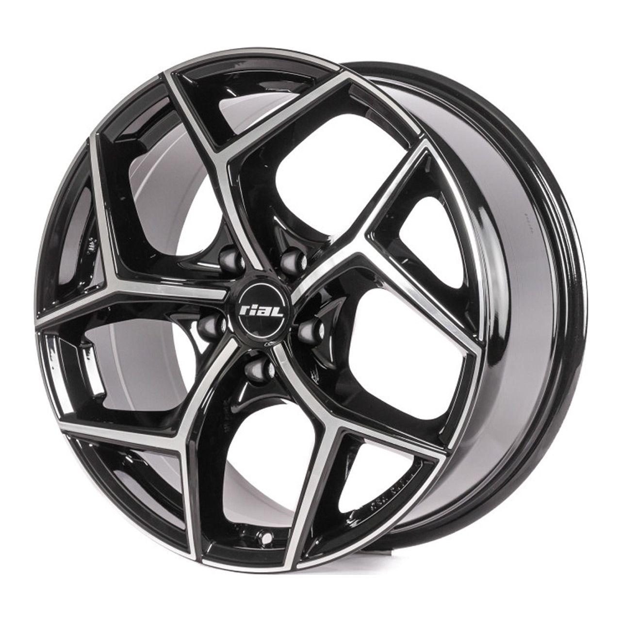 RIAL SALENTO diamantschwarz frontpoliert 8.0Jx19 5x114.3 ET40