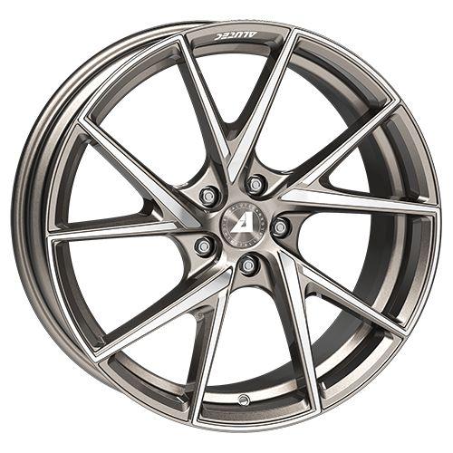 ALUTEC ADX.01 5-LOCH metallic-platinum frontpoliert 8.5Jx20 5x112 ET45