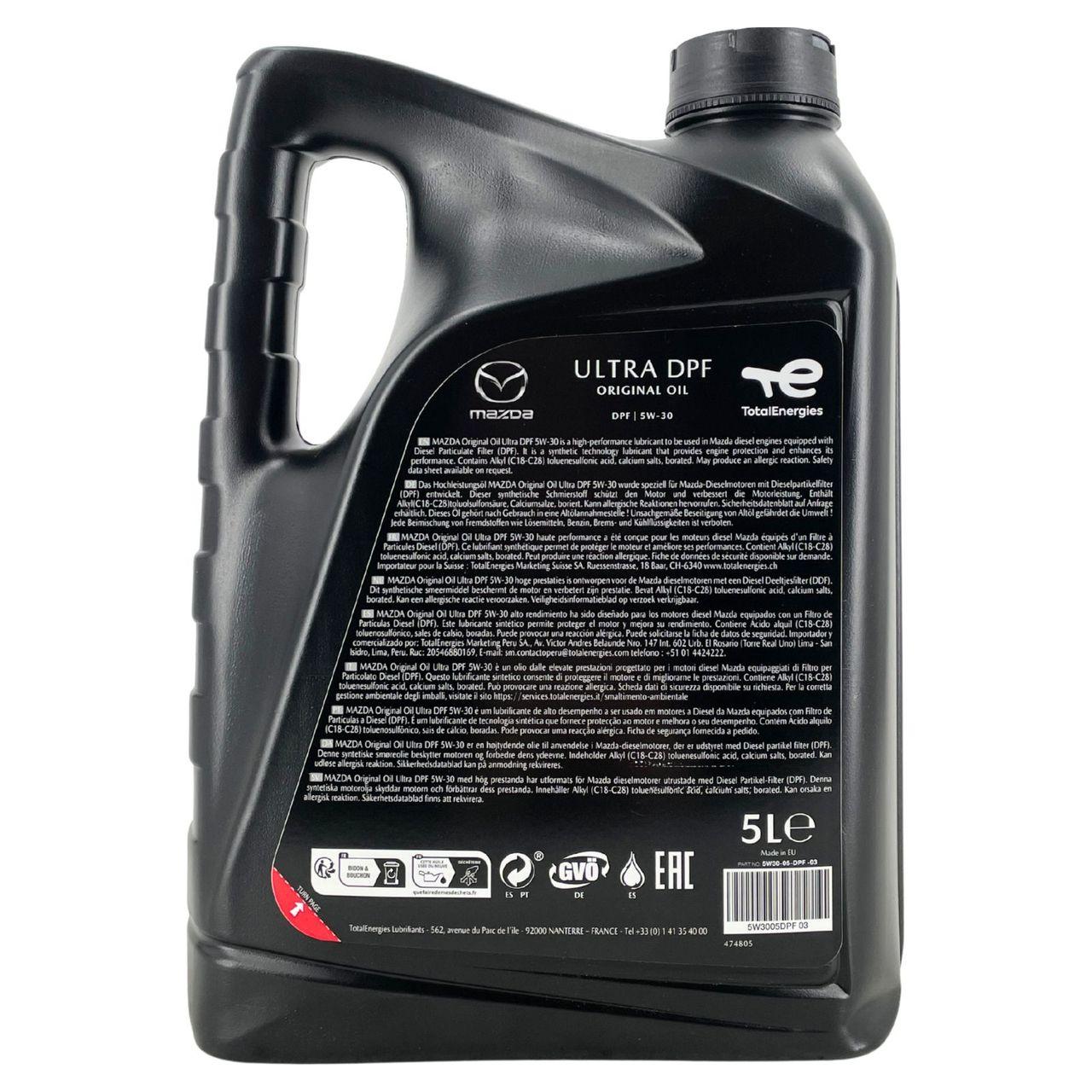Mazda Original Oil Ultra DPF 5W-30 5 Liter