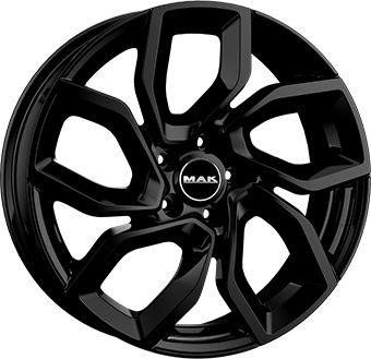 MAK APOLLO gloss black 7.5Jx17 5x110 ET38