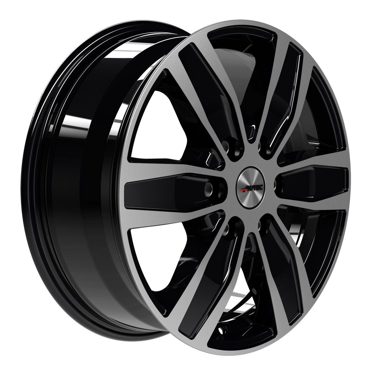 AUTEC TYP Q - QUANTRO 6L schwarz poliert 7.0Jx17 6x120 ET45