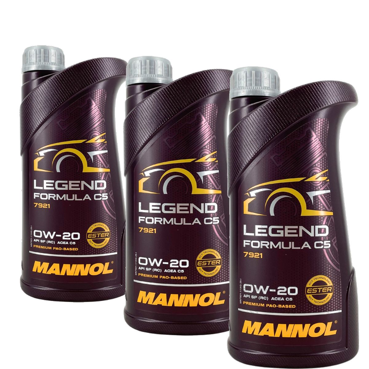 Mannol Legend Formula C5 0W-20 3x1 Liter