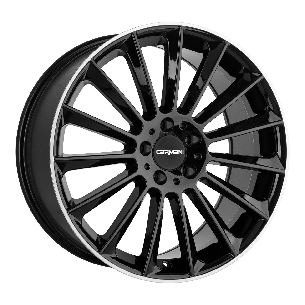 CARMANI CA 17 FRITZ black lip polish 9.0Jx19 5x112 ET45
