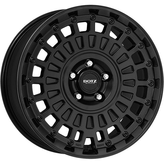 DOTZ TALARA BLACK black matt 8.0Jx17 5x127 ET43