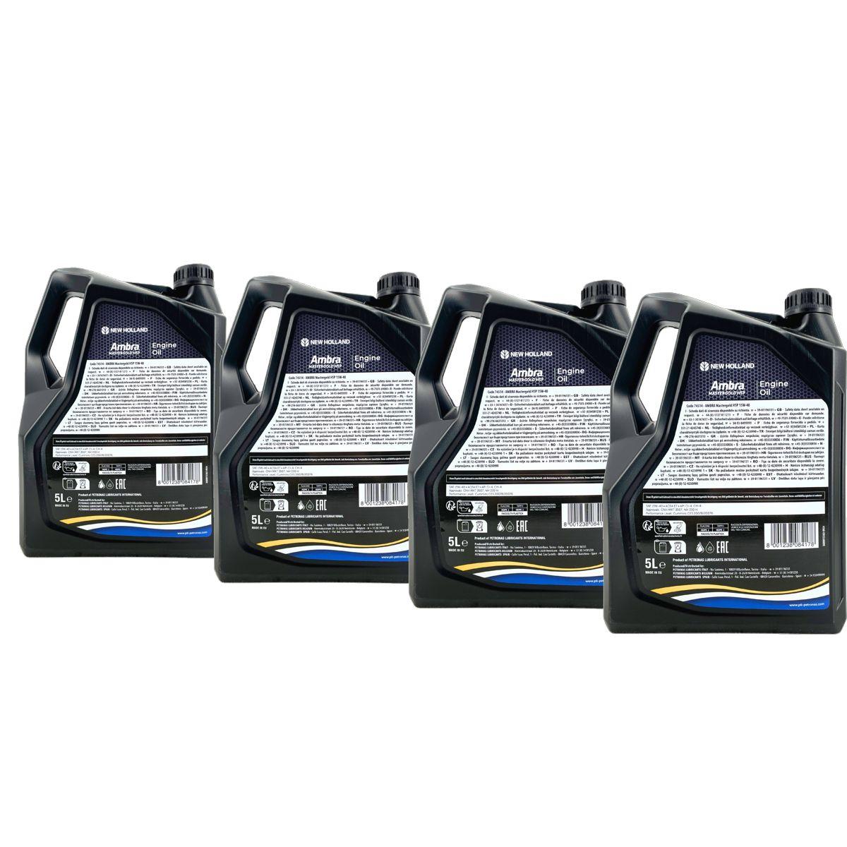 AmbrA Master Gold HSP 15W-40 4x5 Liter