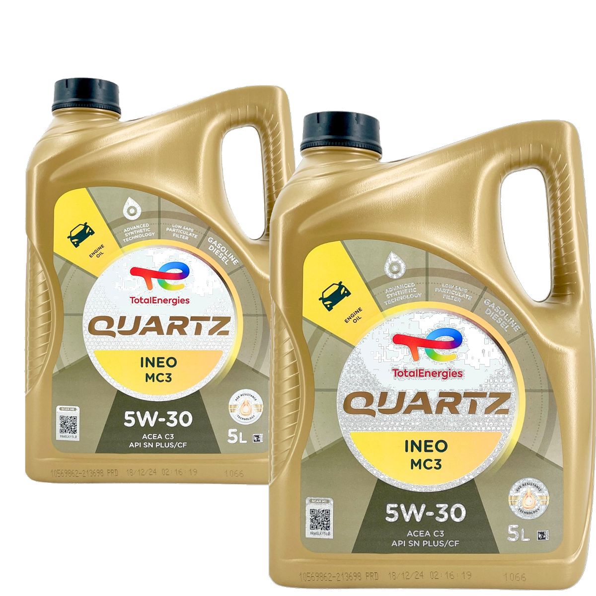 Total Quartz Ineo MC3 5W-30 2x5 Liter