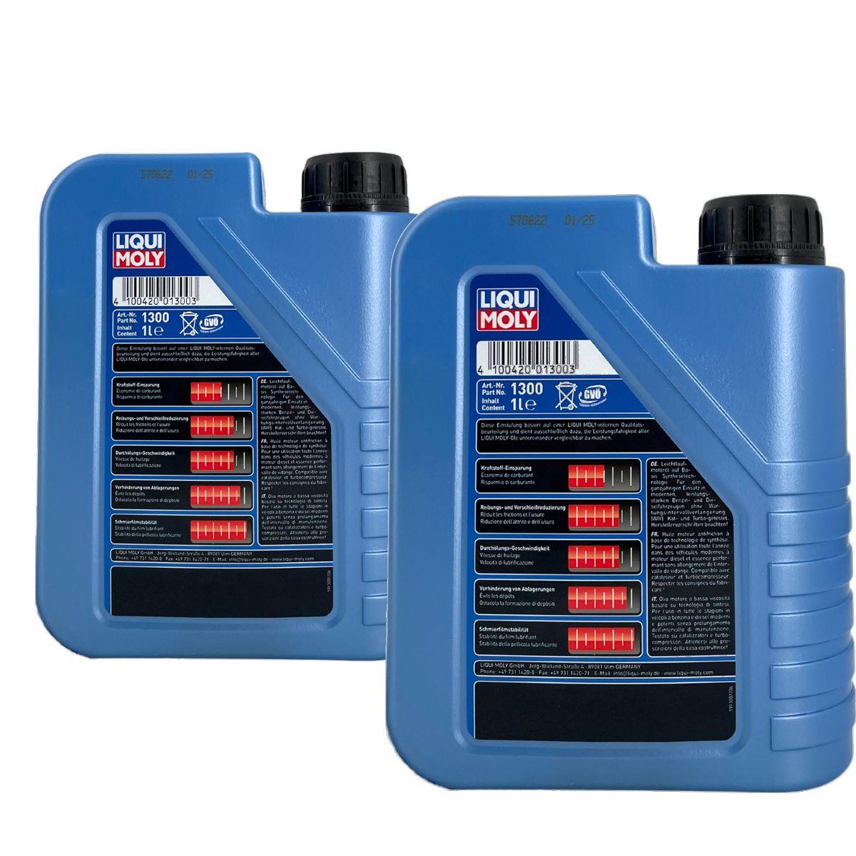 Liqui Moly Super Leichtlauf 10W-40 2x1 Liter