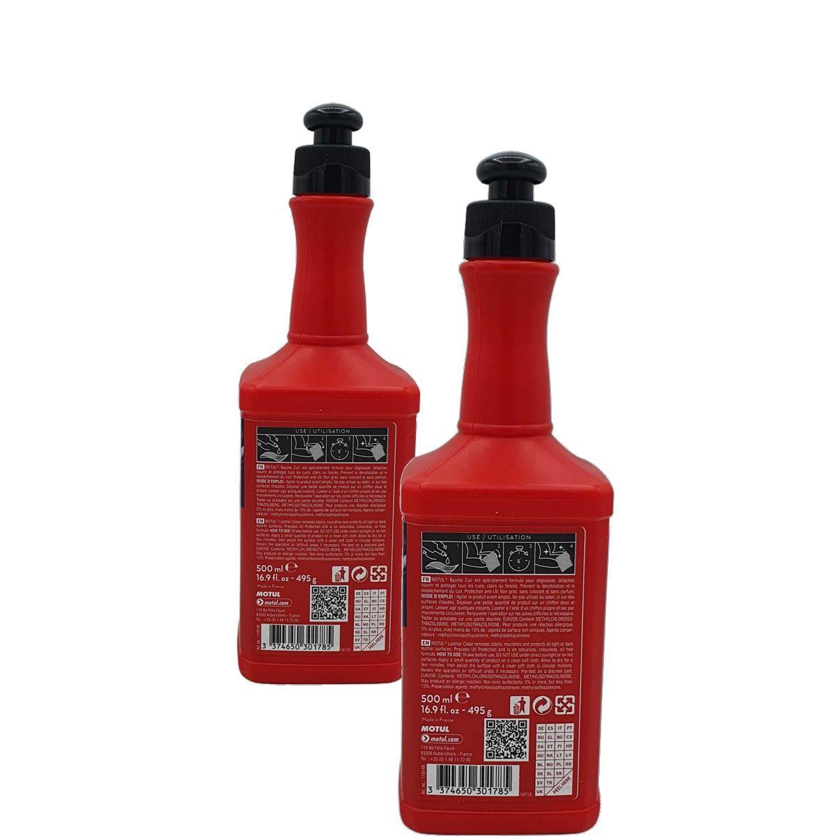 Motul Car Care Leather Clean Lederreiniger 2x500 ML
