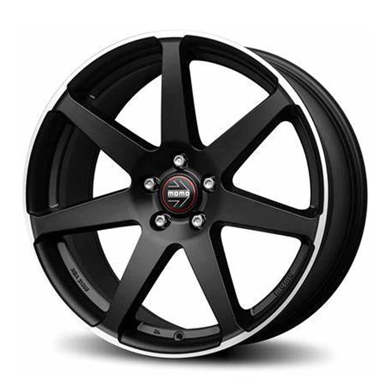 MOMO WHEELS SEVEN black matt polish 8.5Jx19 5x112 ET30