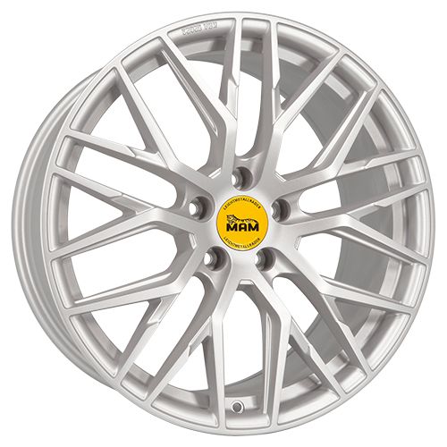 MAM WHEELS MAM RS4 matt silver painted 7.5Jx17 5x112 ET45