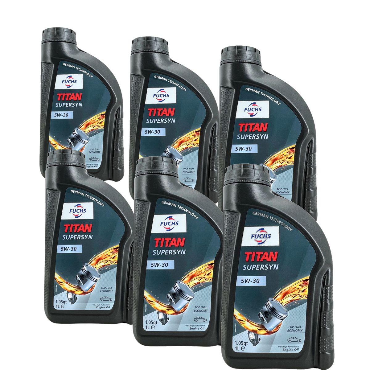 Fuchs Titan Supersyn 5W-30 6x1 Liter