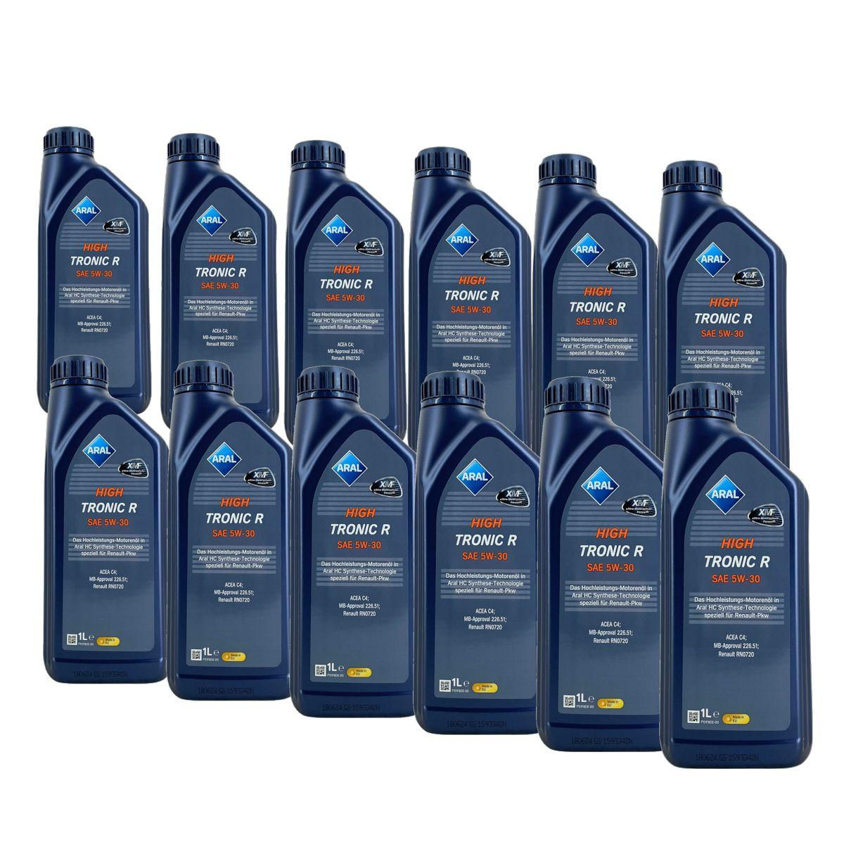 Aral HighTronic R 5W-30 12x1 Liter