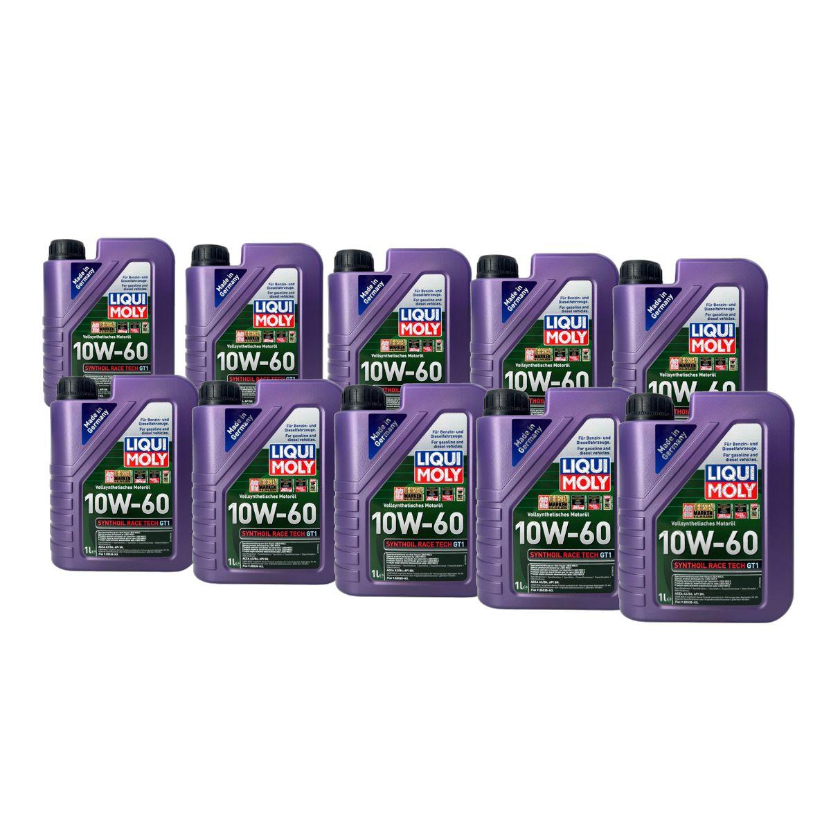 Liqui Moly Synthoil Race Tech GT1 10W-60 10x1 Liter