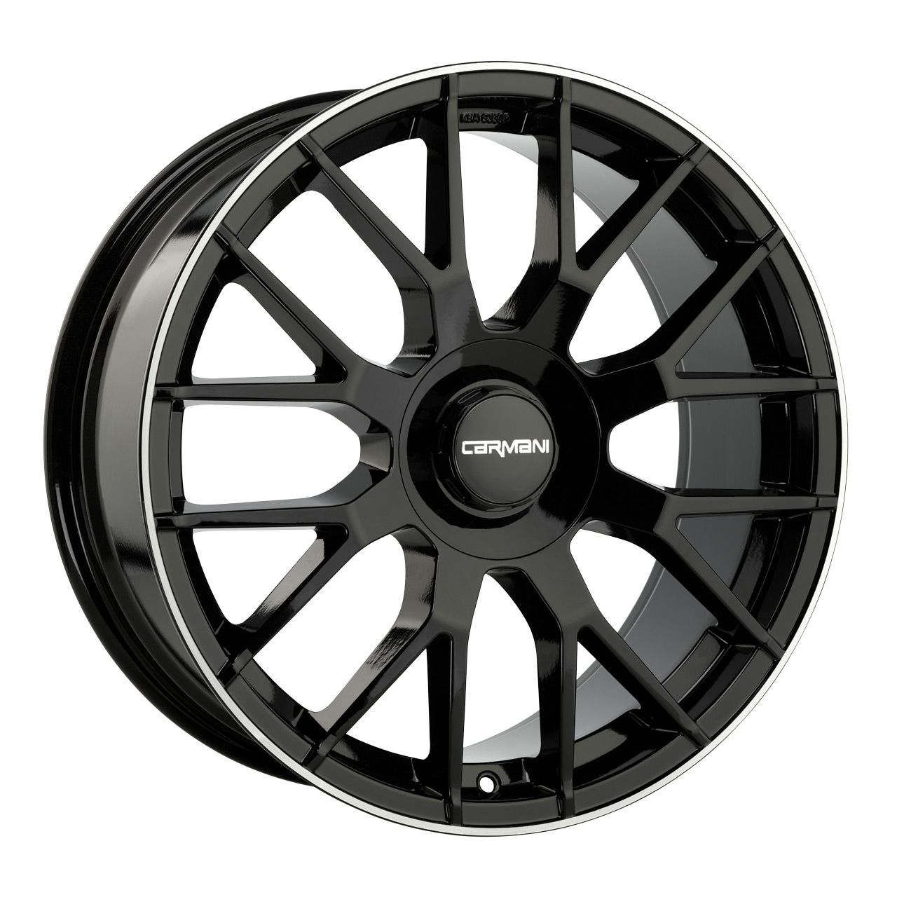 CARMANI CA 19 HUGO black lip polish 9.0Jx19 5x112 ET53